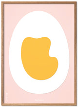 Brainchild – Plakat – Papirklip – Lyserød – Æg